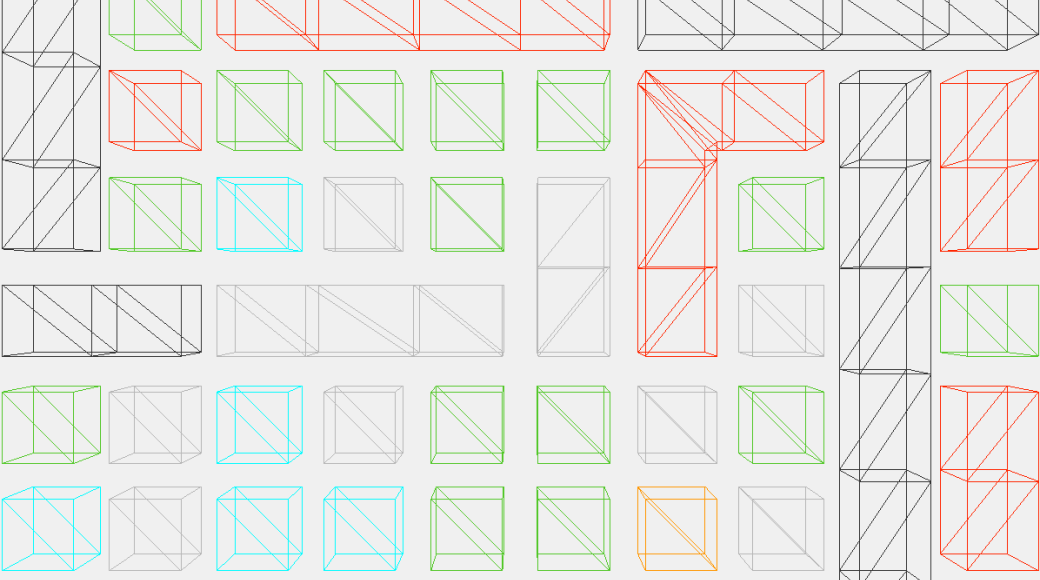 A screenshot of one Memory City output.